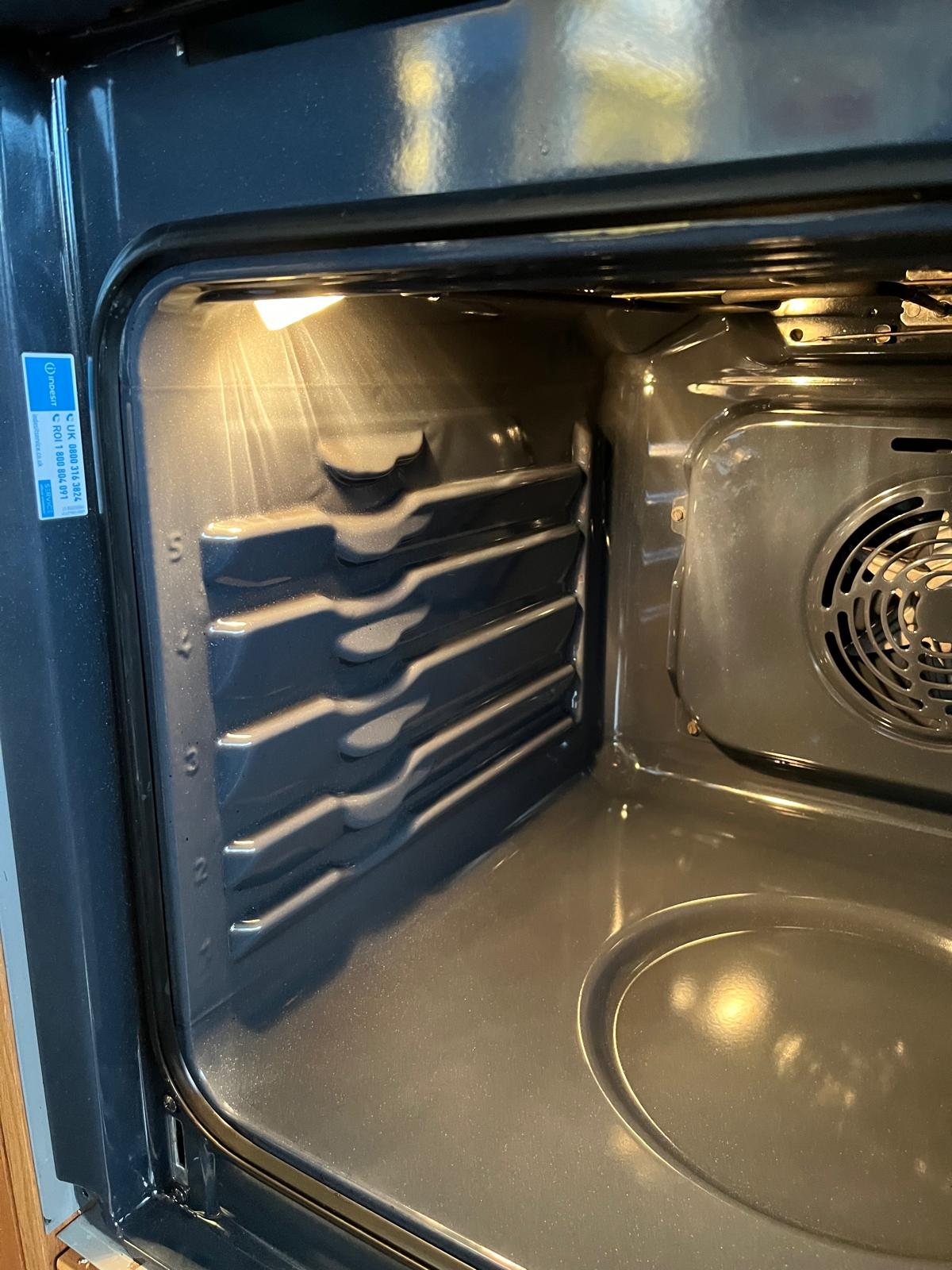 Oven Interior before cleaning
